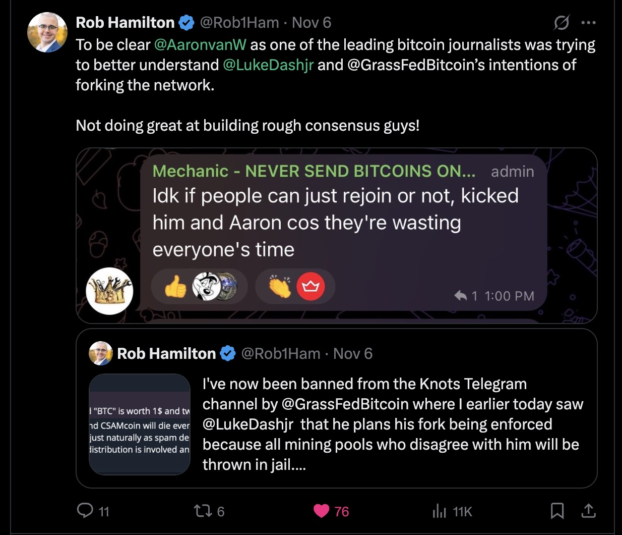 Knots Twitter censorship