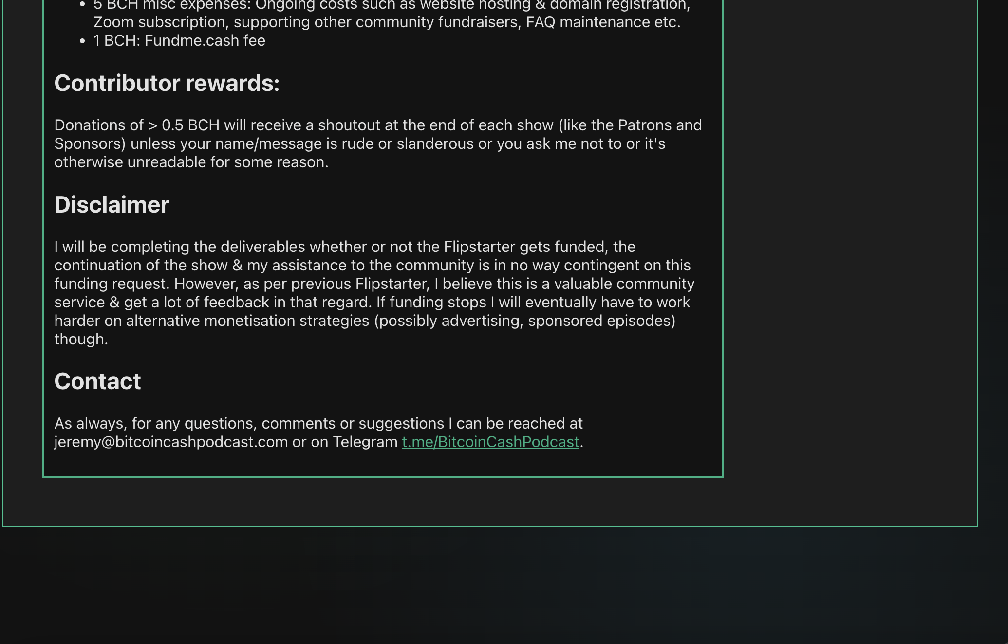 Fundme screenshot